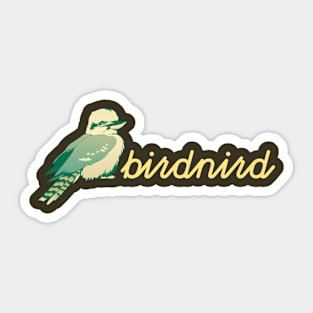 Bird Nerd Sticker